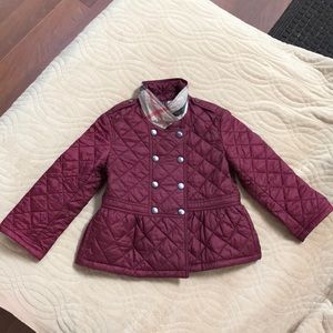Toddler girl Burberry jacket